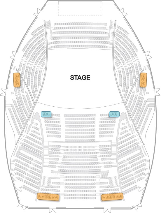 장애인 좌석표 안내